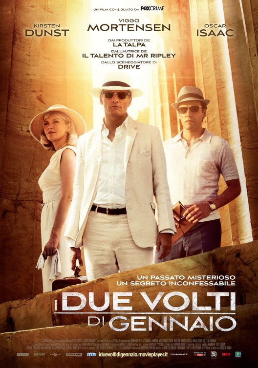 1000 piece jigsaw puzzle for the movie poster: The Two Faces of January (2014) ver6