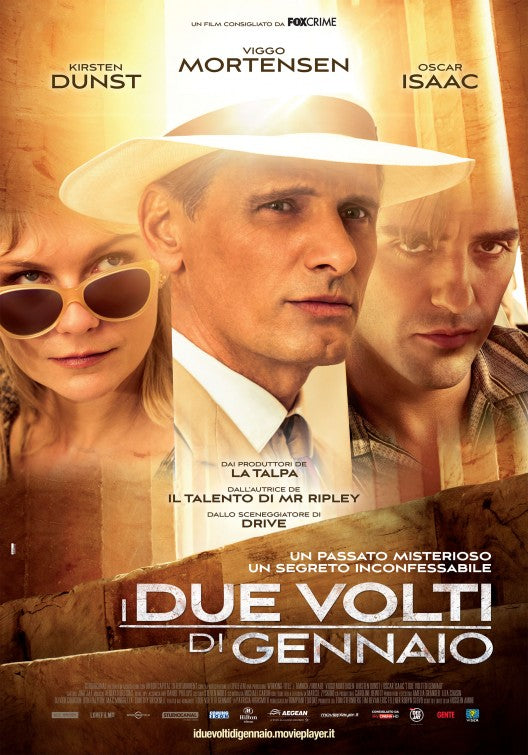 1000 piece jigsaw puzzle for the movie poster: The Two Faces of January (2014) ver7