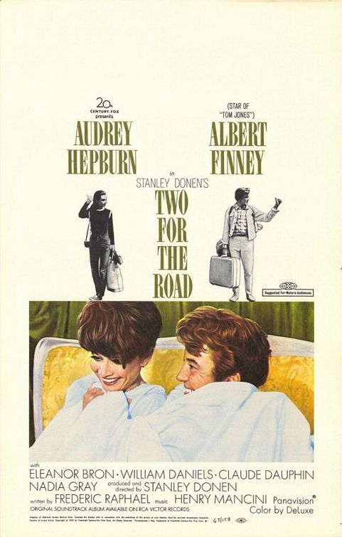 the movie poster: Two for the Road (1967)