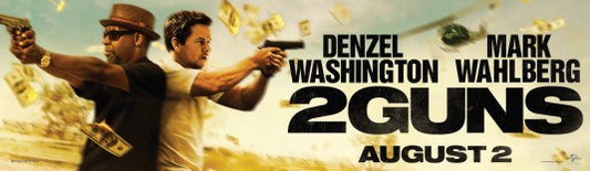 1000 piece jigsaw puzzle for the movie poster: 2 Guns (2013) ver5