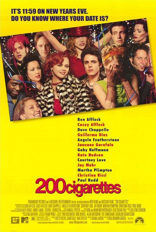 the movie poster: 200 Cigarettes (1999)