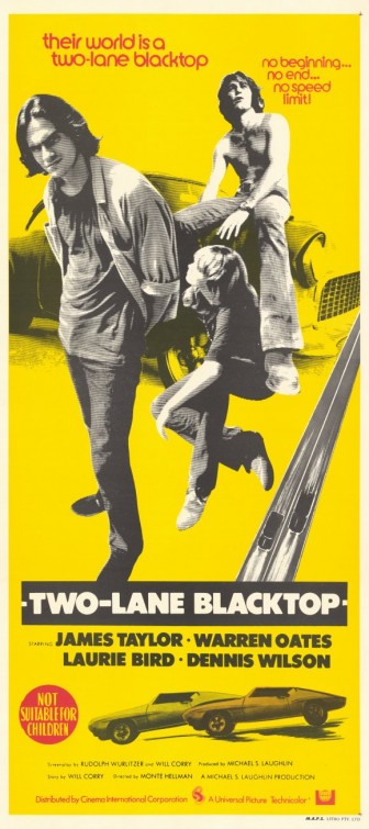 1000 piece jigsaw puzzle for the movie poster: Two-Lane Blacktop (1971) ver3