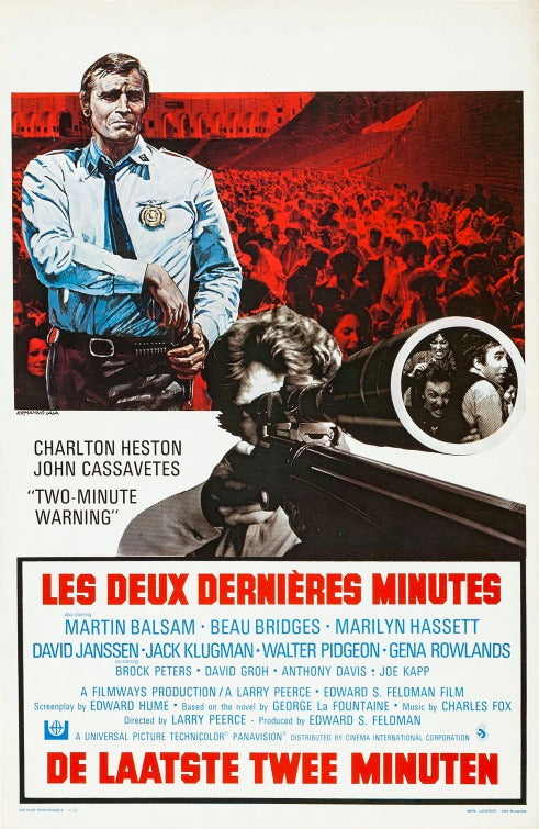 1000 piece jigsaw puzzle for the movie poster: Two Minute Warning (1976) ver2