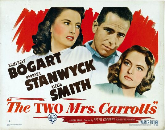 the movie poster: The Two Mrs. Carrolls (1947) ver4