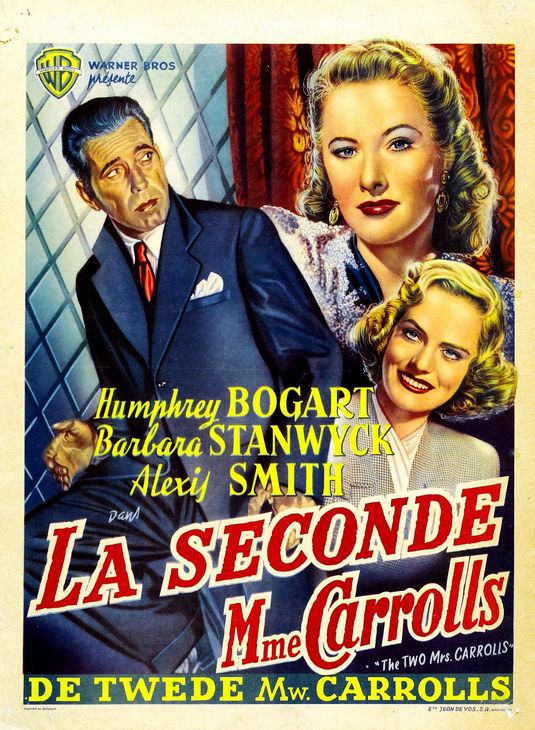 the movie poster: The Two Mrs. Carrolls (1947) ver5