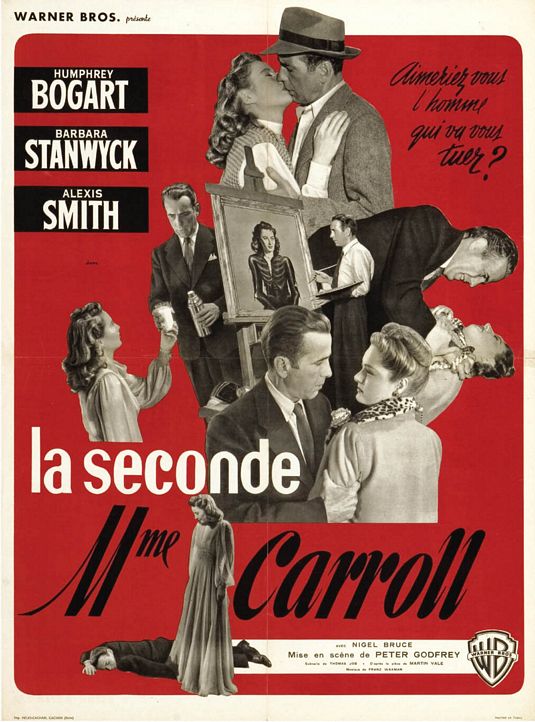 the movie poster: The Two Mrs. Carrolls (1947) ver6