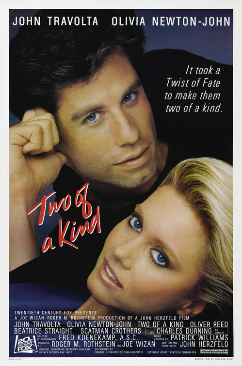 the movie poster: Two of a Kind (1983)