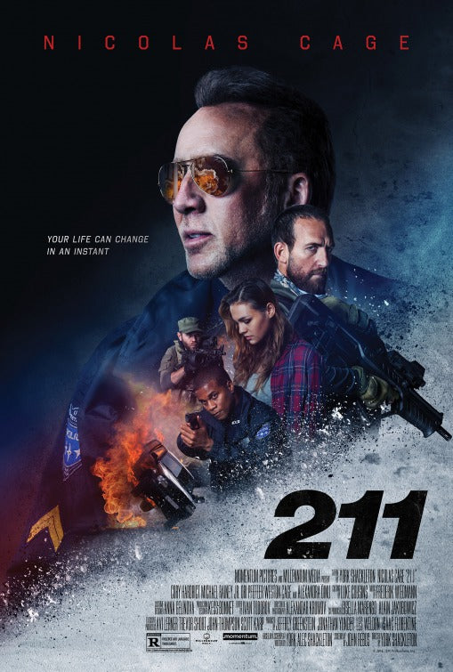 1000 piece jigsaw puzzle for the movie poster: 211 (2018)