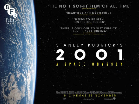 1000 piece jigsaw puzzle for the movie poster: 2001: A Space Odyssey (1968) ver6