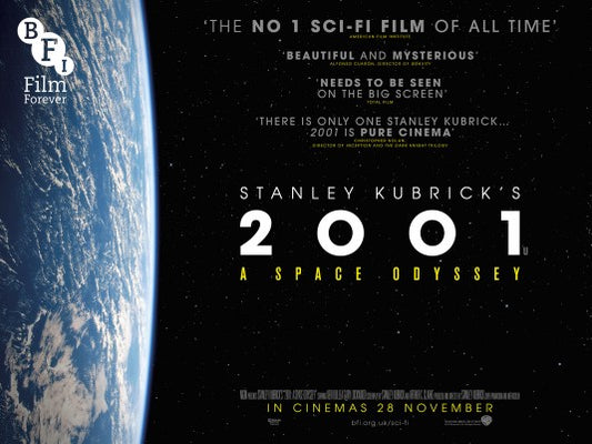 1000 piece jigsaw puzzle for the movie poster: 2001: A Space Odyssey (1968) ver6