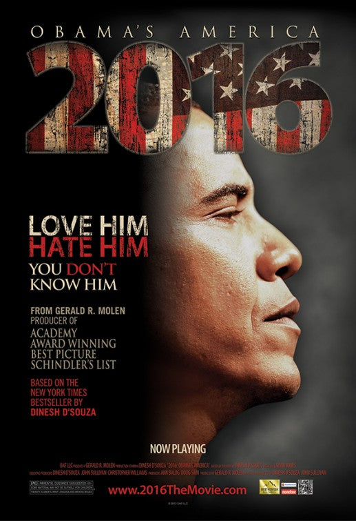 1000 piece jigsaw puzzle for the movie poster: 2016: Obama's America (2012)