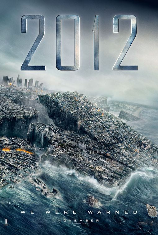 1000 piece jigsaw puzzle for the movie poster: 2012 (2009) ver2