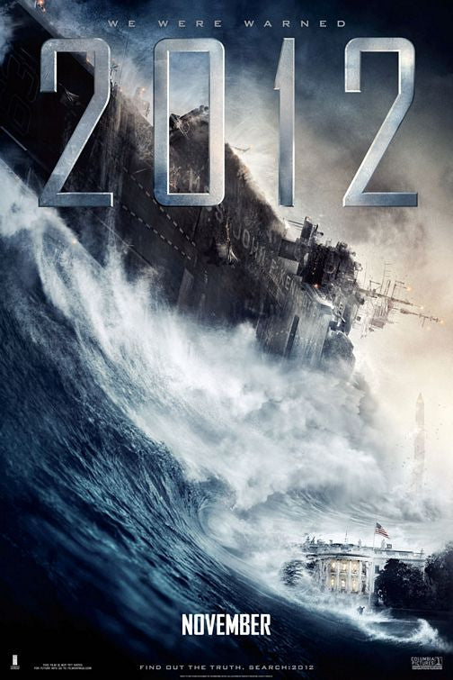 1000 piece jigsaw puzzle for the movie poster: 2012 (2009) ver5