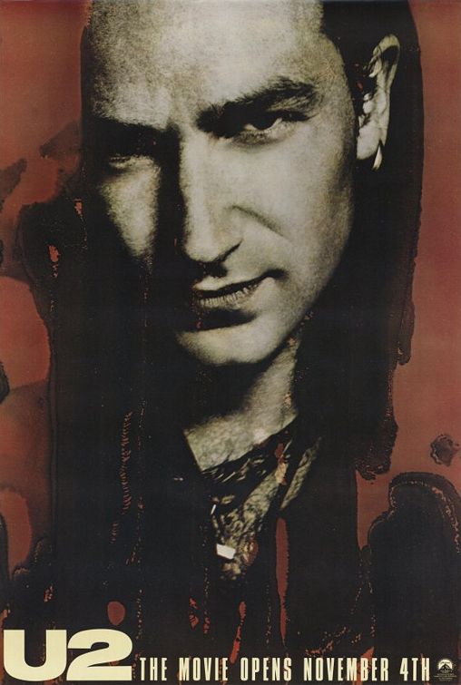 the movie poster: U2: Rattle and Hum (1988) ver2