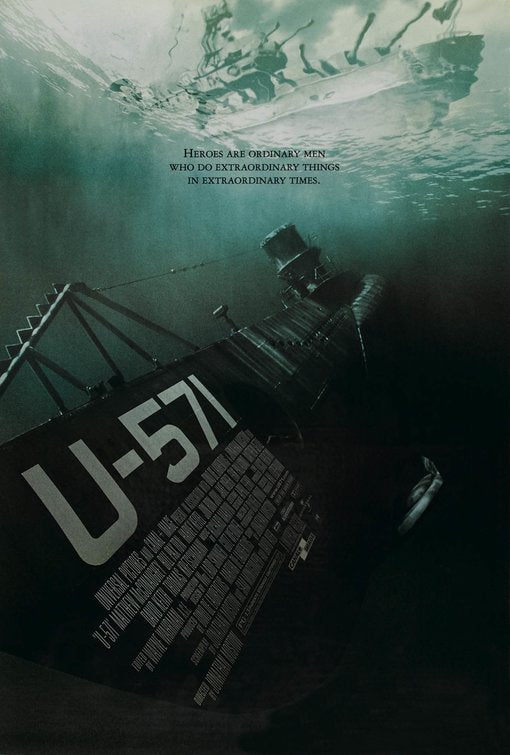 1000 piece jigsaw puzzle for the movie poster: U-571 (2000) ver2