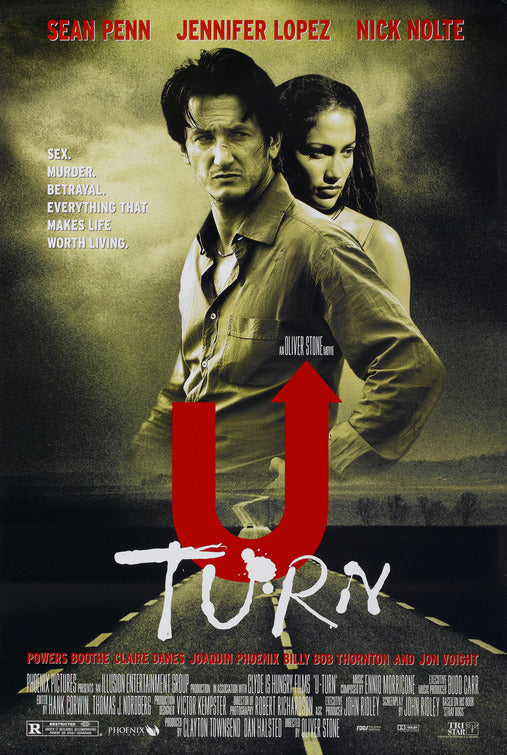 the movie poster: U-Turn (1997)