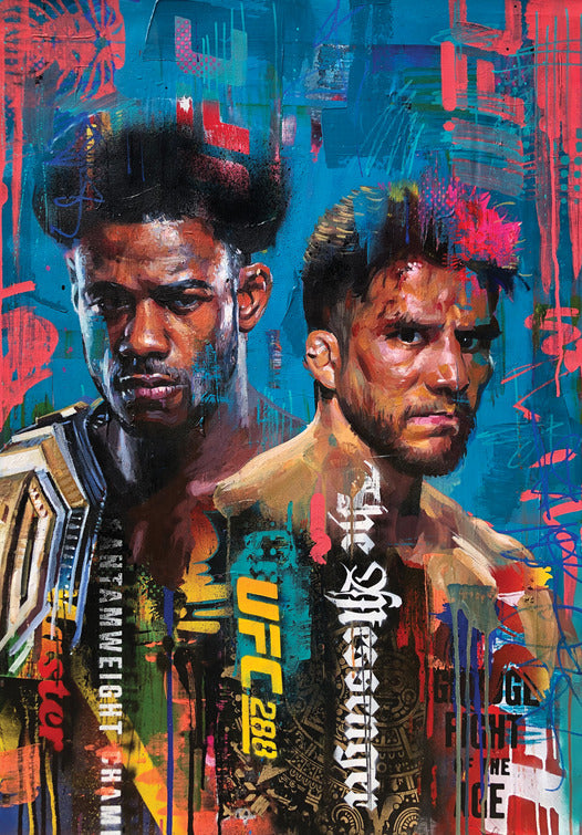 1000 piece jigsaw puzzle for tv poster: UFC 288, ver2