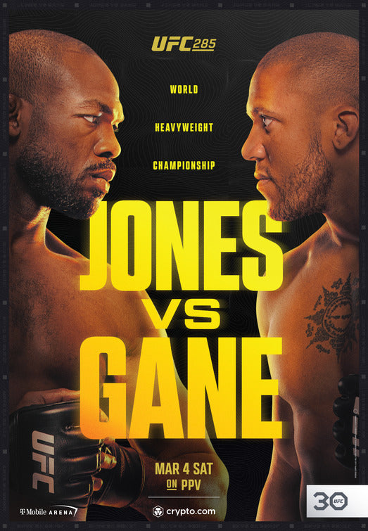 1000 piece jigsaw puzzle for tv poster: UFC 285: Jones vs. Gane