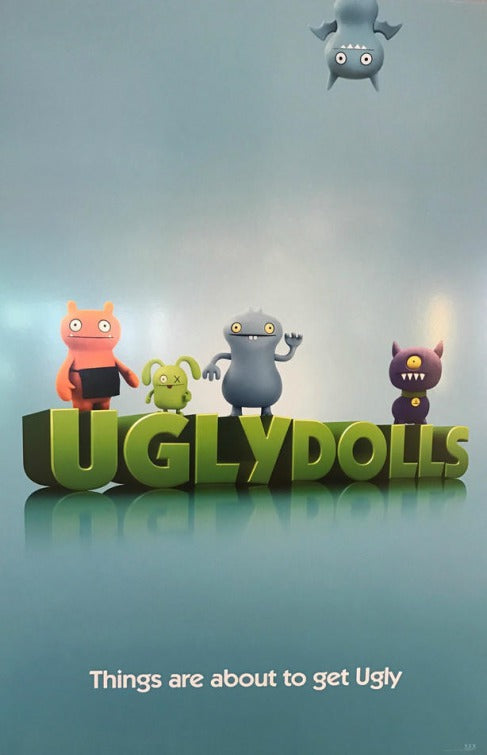 1000 piece jigsaw puzzle for the movie poster: Ugly Dolls (2019)