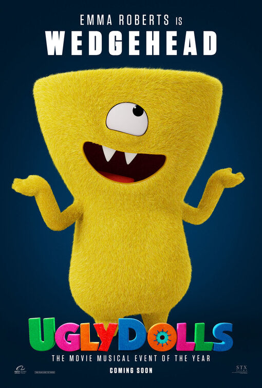 1000 piece jigsaw puzzle for the movie poster: Ugly Dolls (2019) ver11