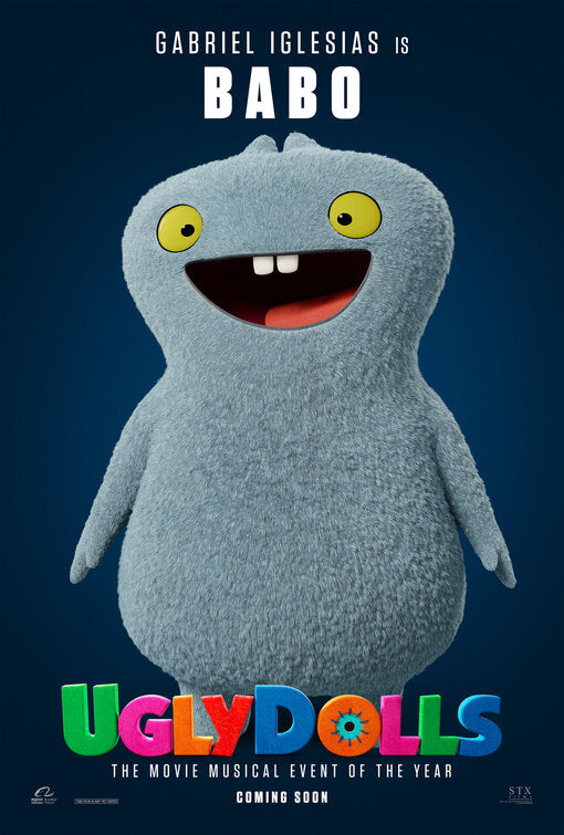 1000 piece jigsaw puzzle for the movie poster: Ugly Dolls (2019) ver12