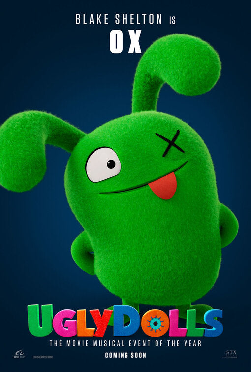 1000 piece jigsaw puzzle for the movie poster: Ugly Dolls (2019) ver15