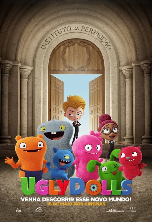 1000 piece jigsaw puzzle for the movie poster: Ugly Dolls (2019) ver22