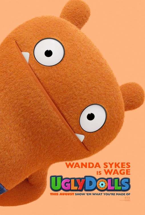 1000 piece jigsaw puzzle for the movie poster: Ugly Dolls (2019) ver4