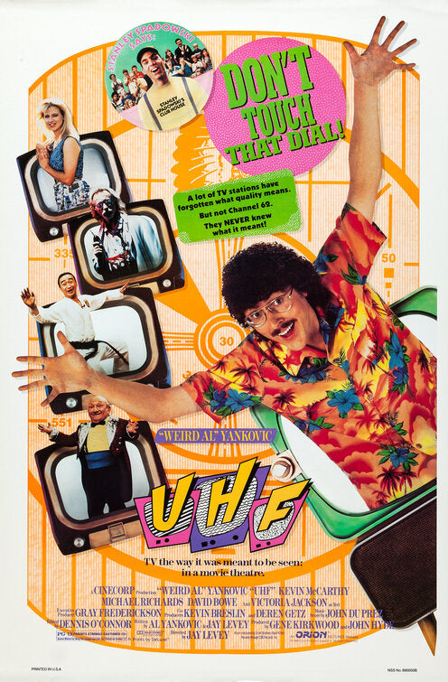 the movie poster: UHF (1989) ver3