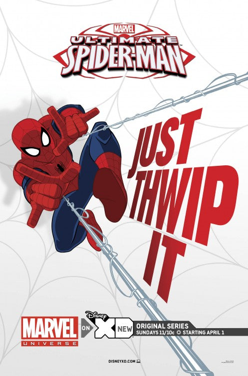 1000 piece jigsaw puzzle for tv poster: Ultimate Spider-Man