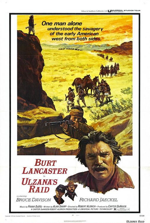 the movie poster: Ulzana's Raid (1972)