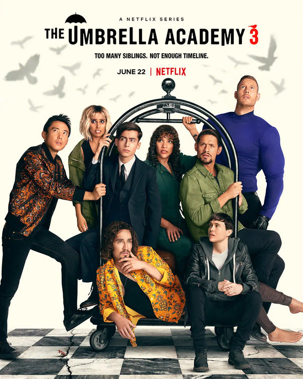 1000 piece jigsaw puzzle for tv poster: The Umbrella Academy, ver22