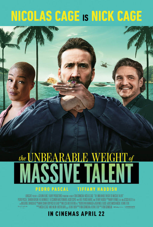 1000 piece jigsaw puzzle for the movie poster: The Unbearable Weight of Massive Talent (2022) ver2