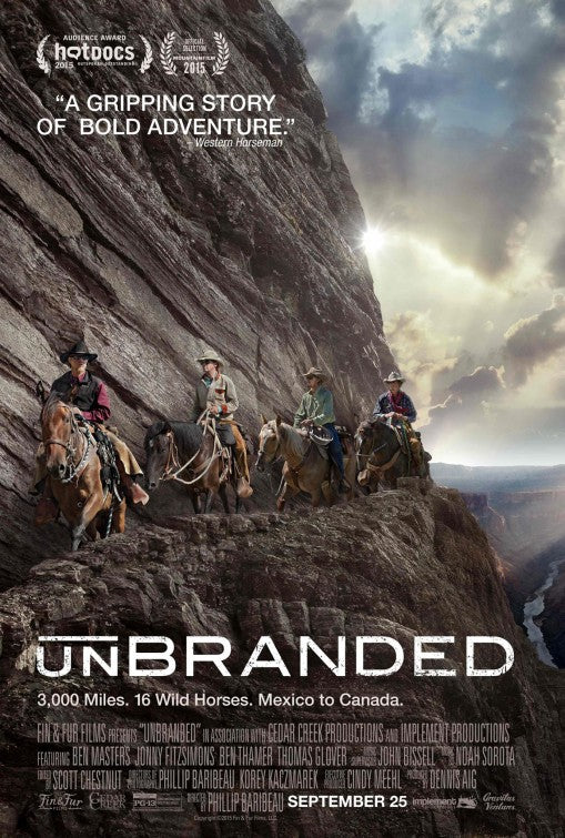 1000 piece jigsaw puzzle for the movie poster: Unbranded (2015)