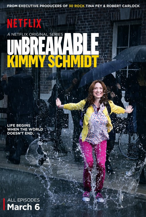 1000 piece jigsaw puzzle for tv poster: Unbreakable Kimmy Schmidt