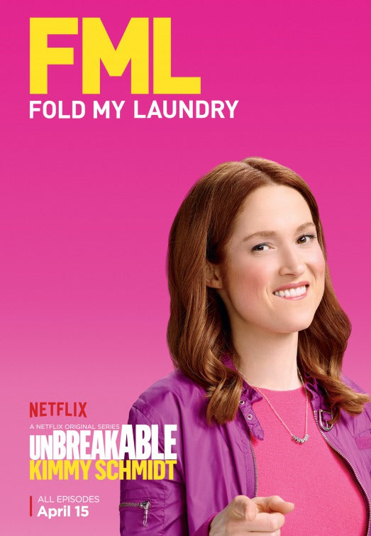 1000 piece jigsaw puzzle for tv poster: Unbreakable Kimmy Schmidt, ver6