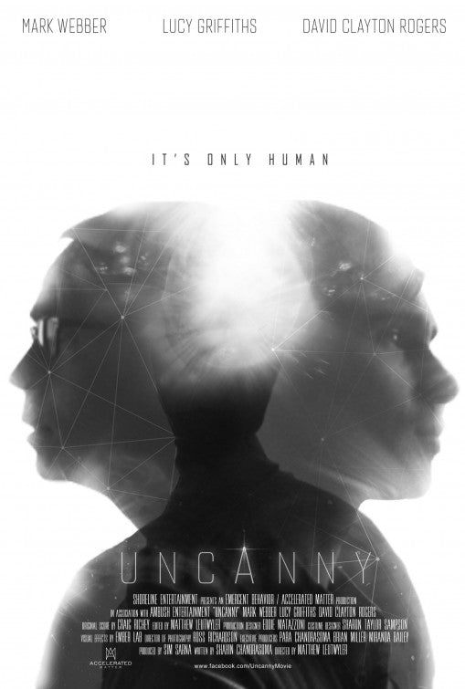 1000 piece jigsaw puzzle for the movie poster: Uncanny (2015)