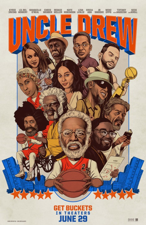 1000 piece jigsaw puzzle for the movie poster: Uncle Drew (2018) ver12