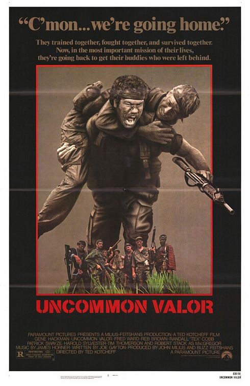 the movie poster: Uncommon Valor (1983)
