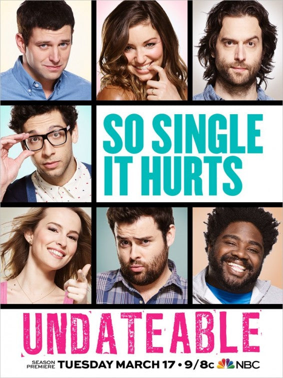 1000 piece jigsaw puzzle for tv poster: Undateable, ver2
