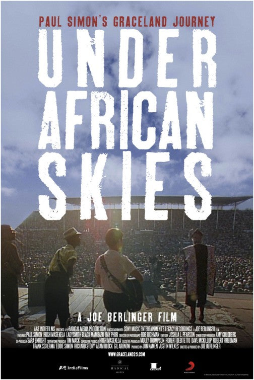 1000 piece jigsaw puzzle for the movie poster: Under African Skies (2012)