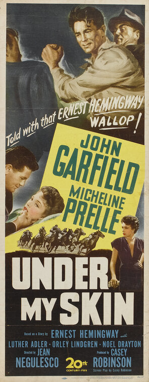 1000 piece jigsaw puzzle for the movie poster: Under My Skin (1950) ver2