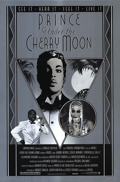the movie poster: Under the Cherry Moon (1986)
