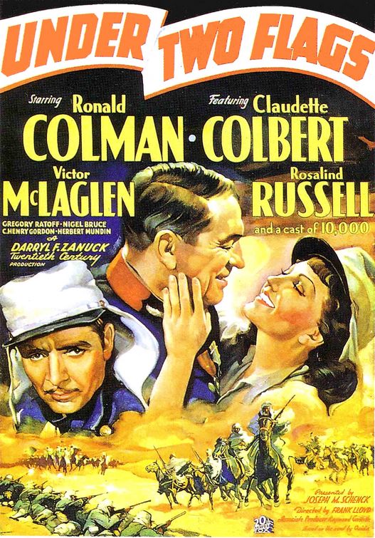 the movie poster: Under Two Flags (1936)