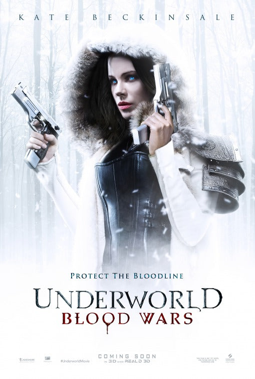 1000 piece jigsaw puzzle for the movie poster: Underworld: Blood Wars (2017)