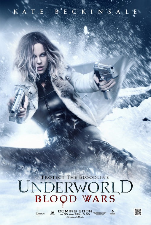 1000 piece jigsaw puzzle for the movie poster: Underworld: Blood Wars (2017) ver7