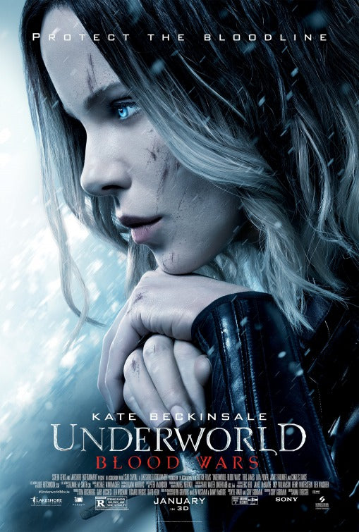 1000 piece jigsaw puzzle for the movie poster: Underworld: Blood Wars (2017) ver8