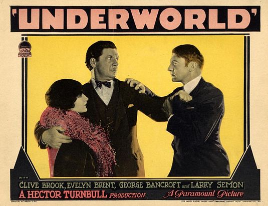 the movie poster: Underworld (1927) ver2