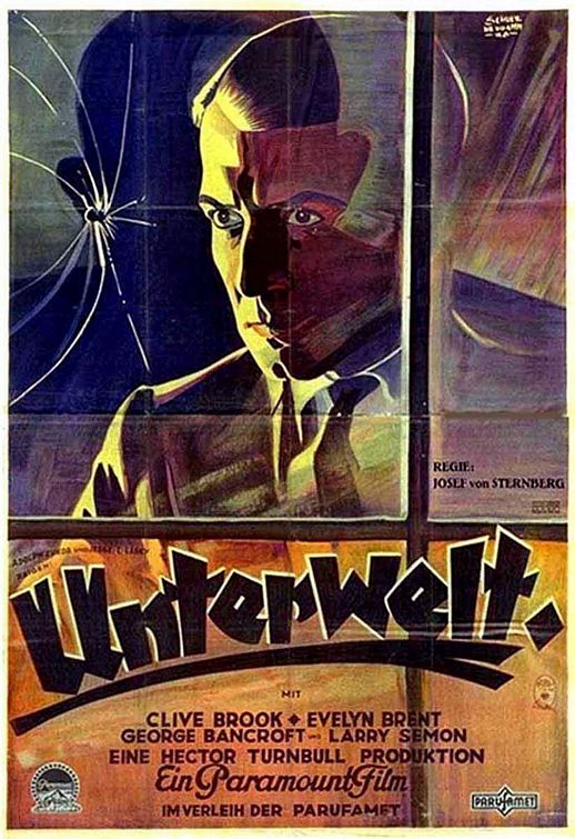 the movie poster: Underworld (1927) ver4