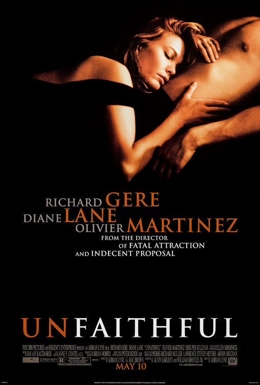 the movie poster: Unfaithful (2002)